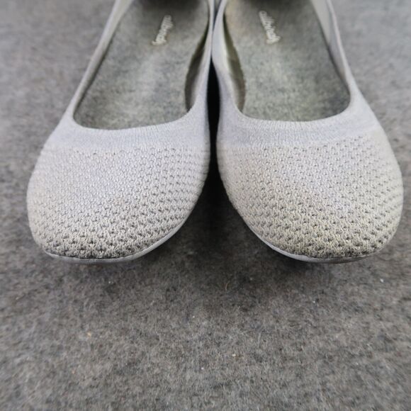 Allbirds Shoes Womens 8 Ballet Flats Tree Breezer Slip On Casual Breathable Grey - Picture 14 of 14